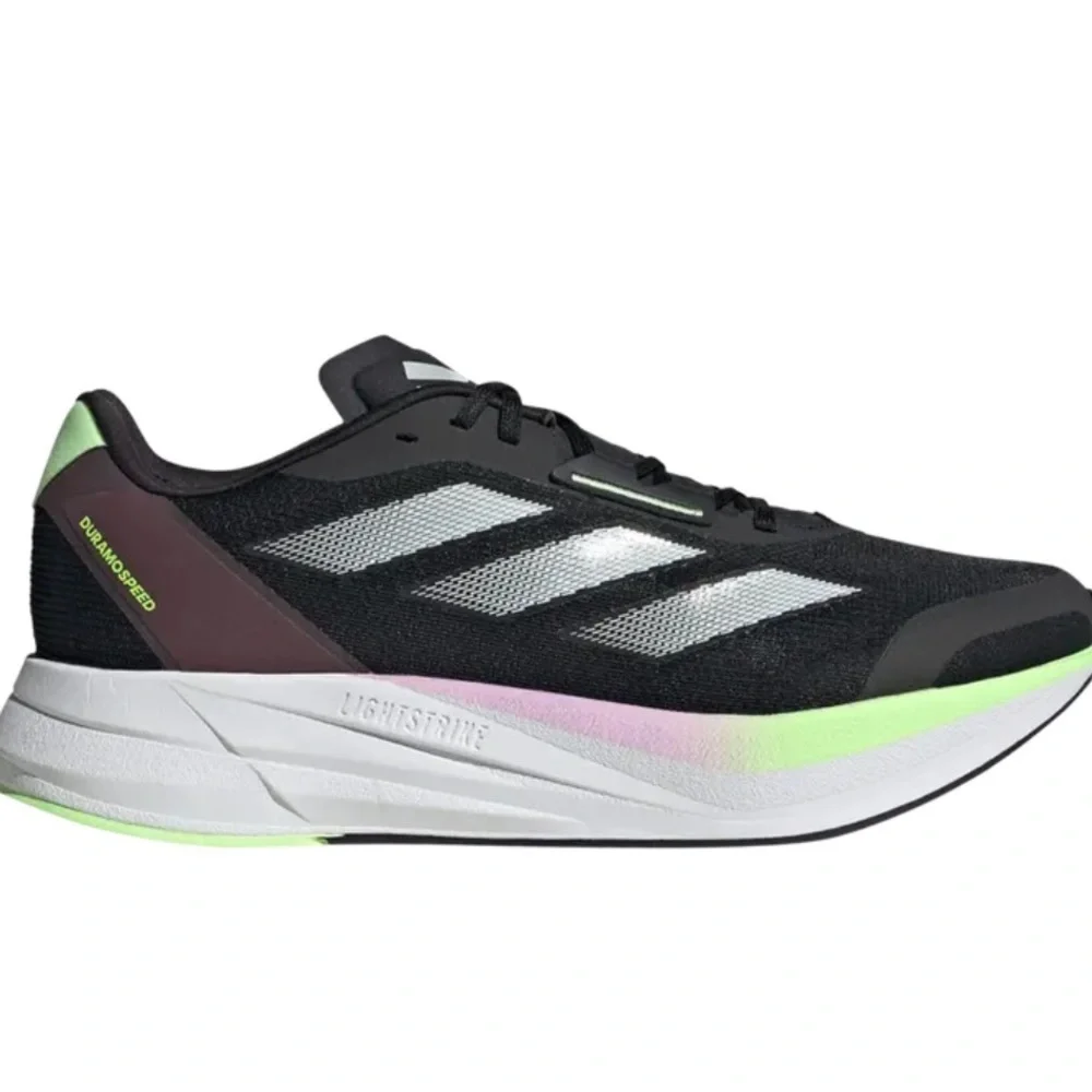 Men’s Adidas Duramo Speed Running Shoes Black Aurora Size 7 NEW